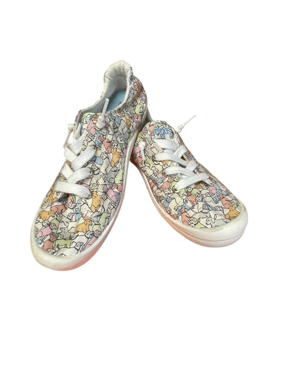 BOBS from Skechers Shoes - Bobs By Skechers Womens Comfort Shoes Dogs Lace Up Sneakers Size 8.5 EUC